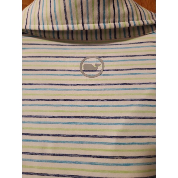 Vineyard Vines Men's Tri-Color Bradley Stripe Sankaty Polo size L - Picture 6 of 9